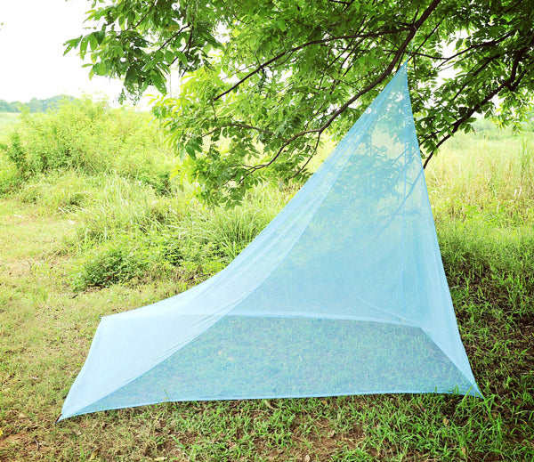 Everyday Give Away: Marycrafts Mosquito Net Tent (single, Blue Single Point Suspension)