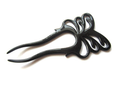 Black Butterfly Buffalo Hair Fork