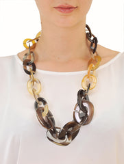 Buffalo Horn Chain necklace