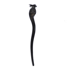 Black Cockatoo Parrot Hair stick
