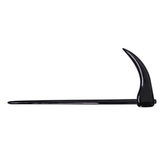 Black Scythe  buffalo Horn hair stick
