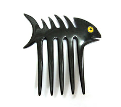 Fish bone hair comb, Hair fork 5 prongs
